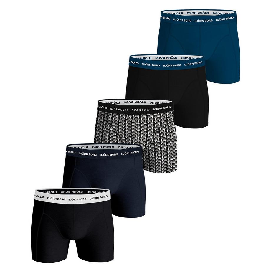 Boxershort  5er Pack Figurbetont-Cotton Stretch Boxer 5P