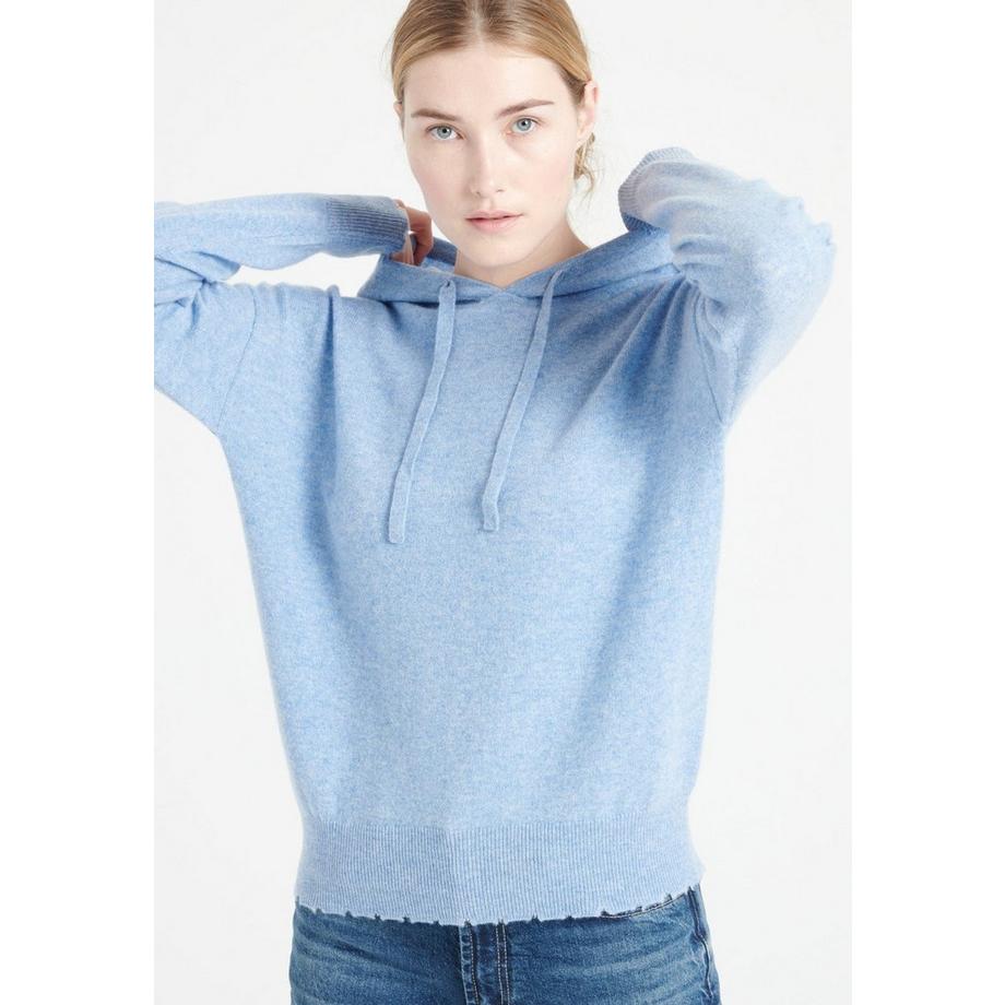 Studio Cashmere8 MIA 16 Hoodie finitions ciselées  