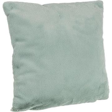 Coussin Silky vert sauge 45x45