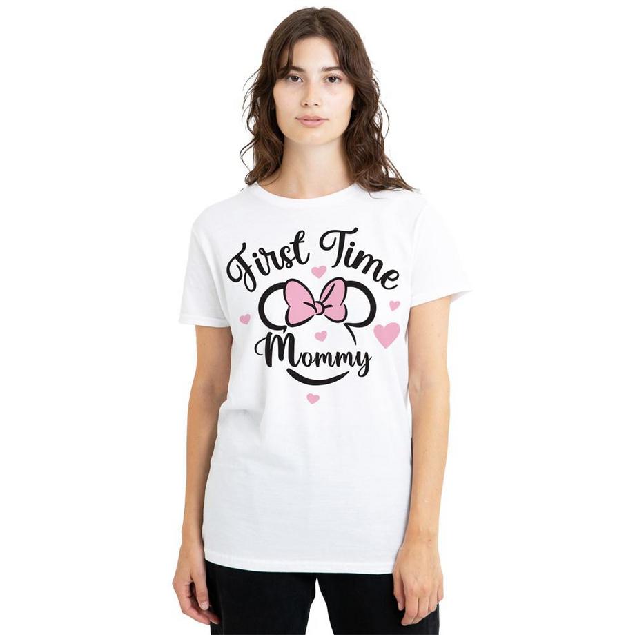 Minnie Mouse First Time Mommy Bedrucktes T-Shirt  