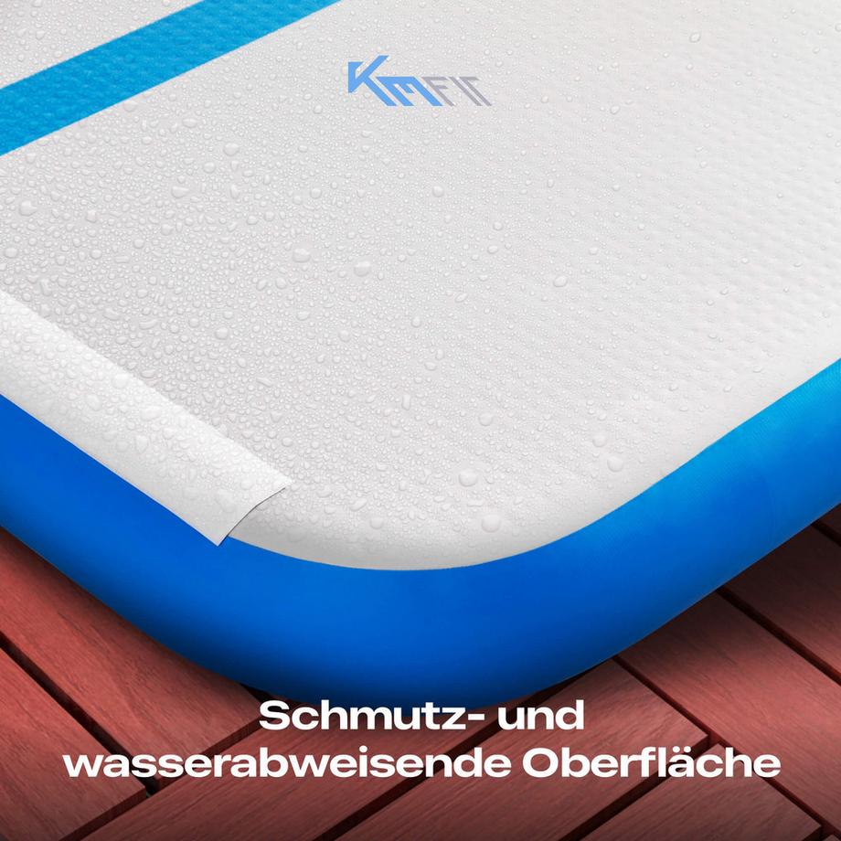 KM-Fit  Tapis de gymnastique Gonflable Airtrack Tapis sportive Fitness 3 m 