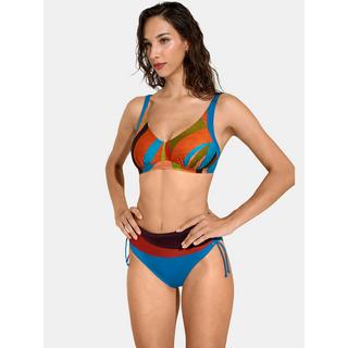 Lisca  Bas maillot slip de bain taille haute côtés réglables Viviero 