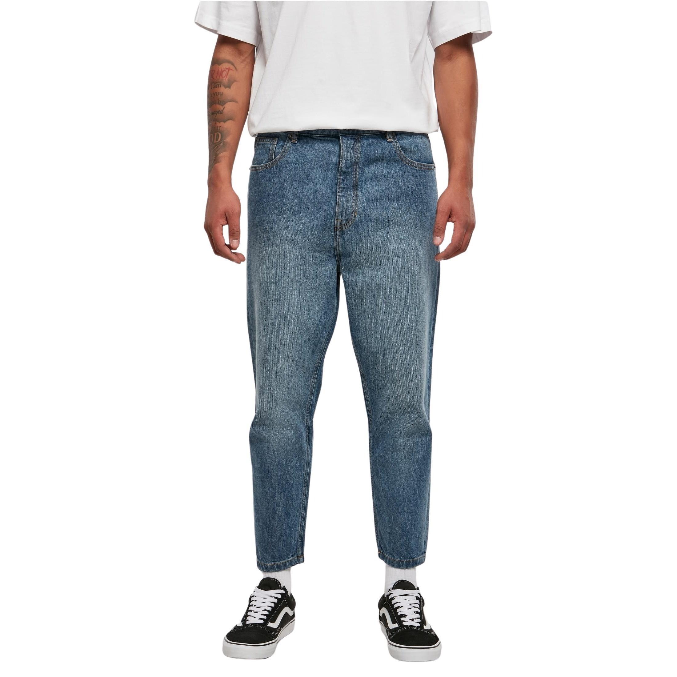 URBAN CLASSICS Tapered Cropped Jeans  