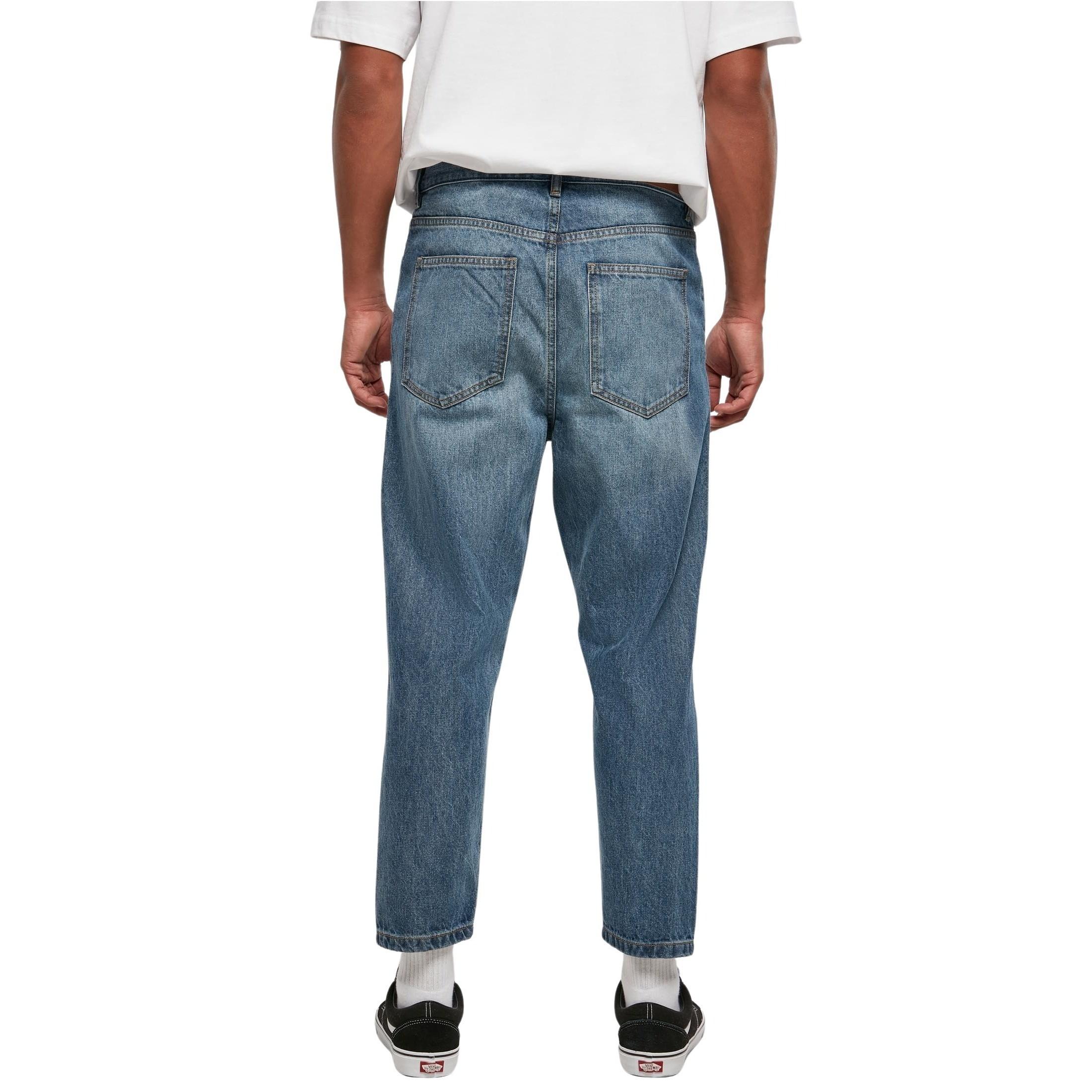 URBAN CLASSICS Tapered Cropped Jeans  