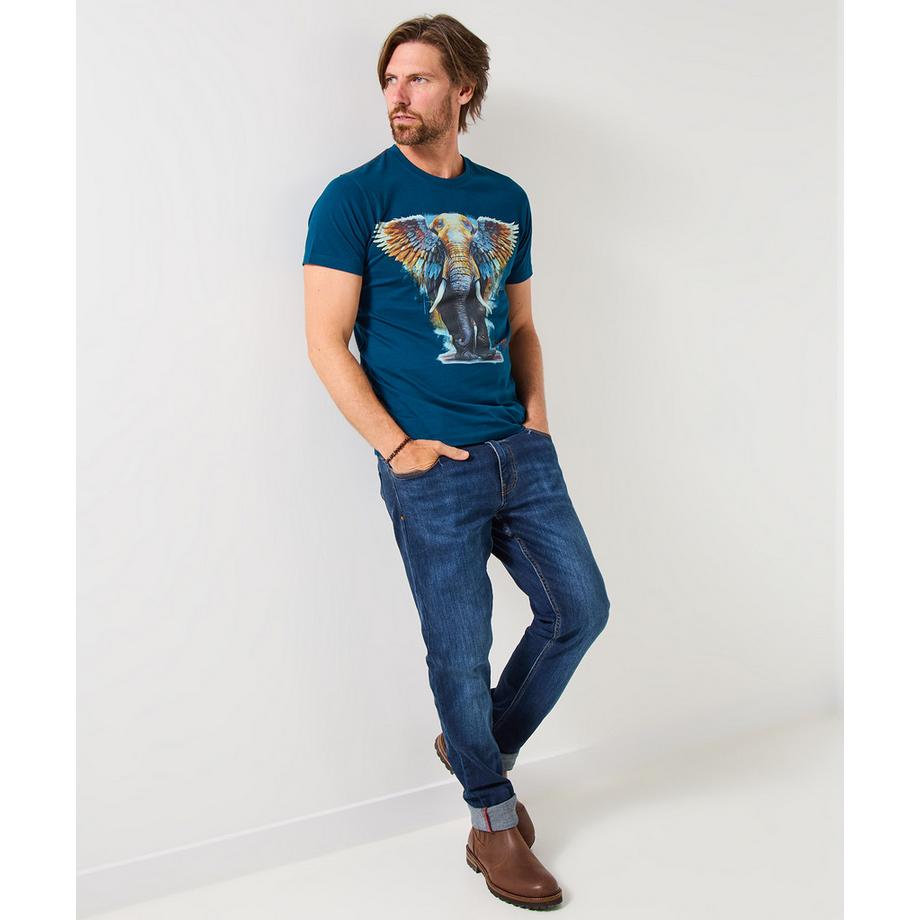 Joe Browns Lässiges Grafik Kurzarm T-Shirt  