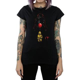 It Pennywise und Georgie Grafikdruck T-Shirt  