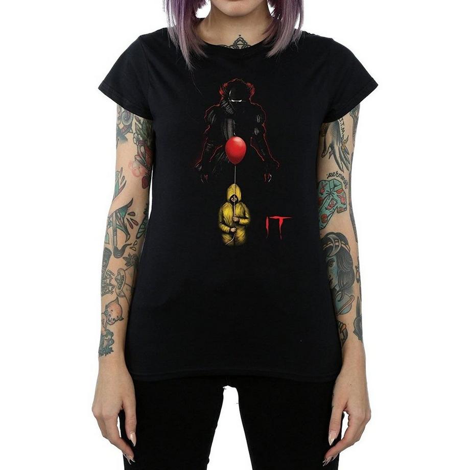 It Pennywise et Georgie T-Shirt Imprimé Graphique  
