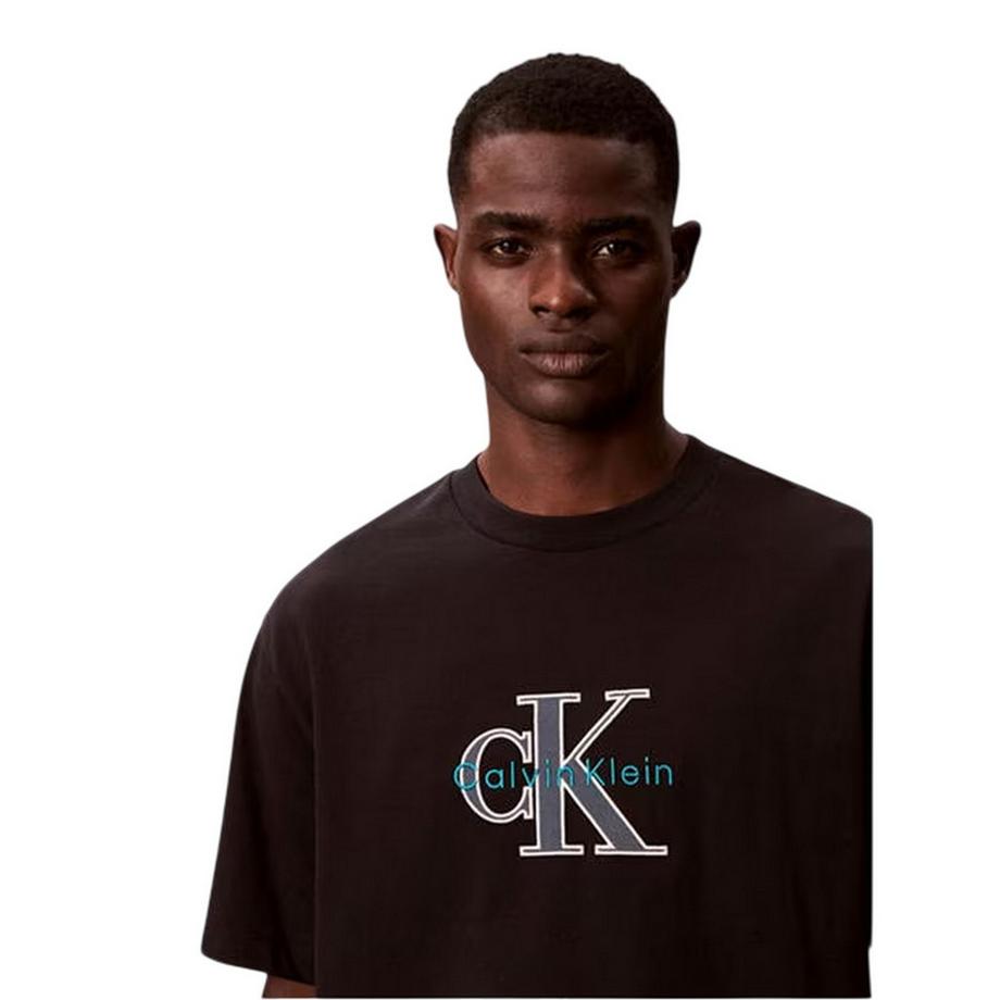 Calvin Klein T-Shirt Graphique Logo Texte  