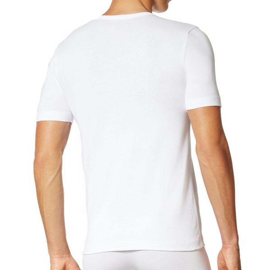 Uncover by Schiesser 6er Pack Basic Kurzarm V-Ausschnitt Shirt  