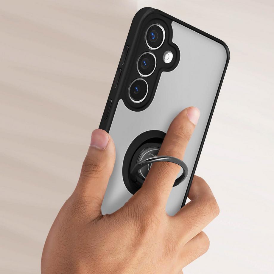 Avizar  Coque Support Galaxy S24 Plus Noir 