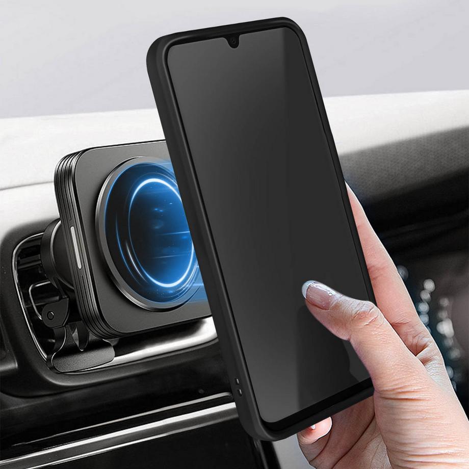 Avizar  Coque Support Galaxy S24 Plus Noir 