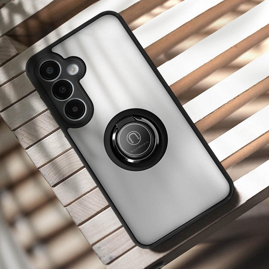 Avizar  Coque Support Galaxy S24 Plus Noir 