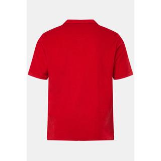 JP1880 Frottee Halbarm Poloshirt Cuba Kragen  