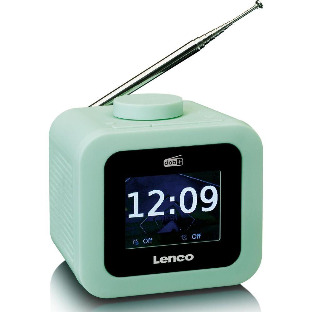 Lenco  Lenco CR-620 Horloge Couleur menthe 