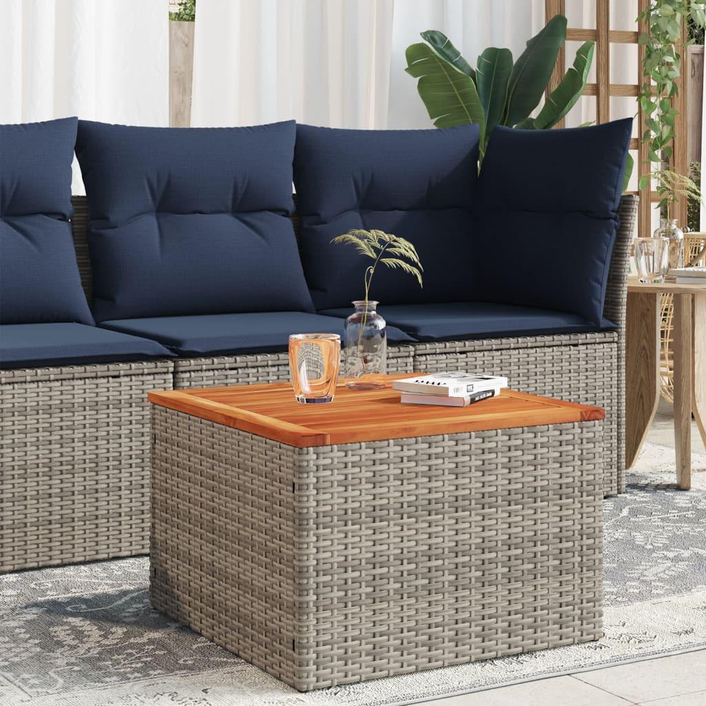 VidaXL Gartentisch poly-rattan  