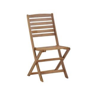 Beliani Set da pranzo per giardino con sedie en Legno d'acacia Classico TOLVE  