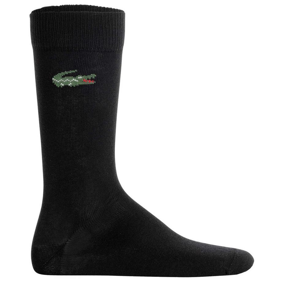 LACOSTE Stretch Long Cotton Blend Jersey Socken 6er Pack  