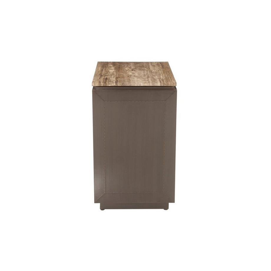 Richmond Interiors Nachttisch Russo brown  