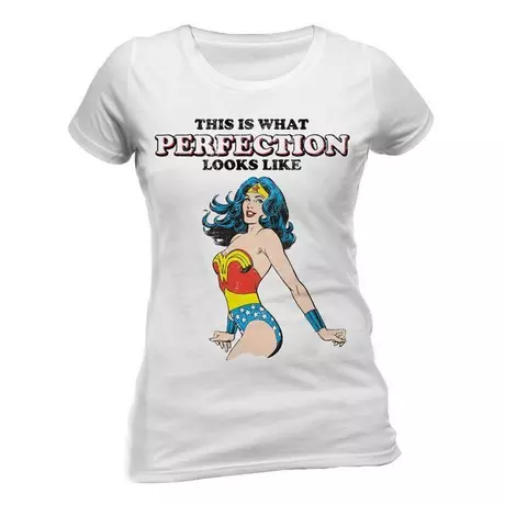 Wonder Woman  Perfection TShirt Weiss