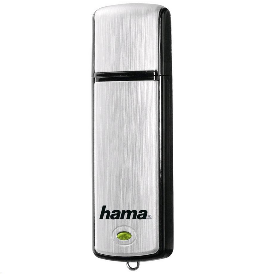 hama  Hama Fancy unità flash USB 64 GB 2.0 Nero, Argento 