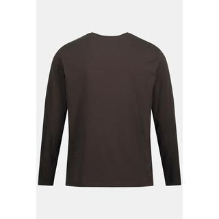 JP1880  Langarmshirt, OEKO-TEX, Doppel-Ausschnitt 