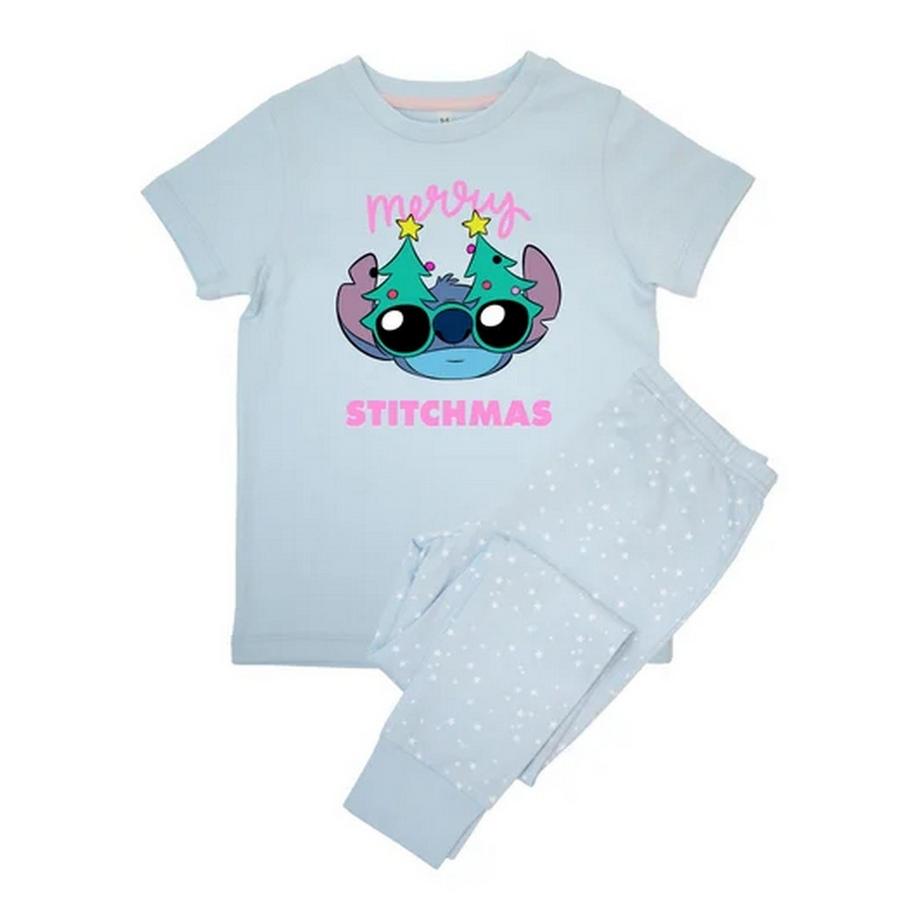 Ensemble De Pyjama Long Manches Courtes Merry Stitchmas