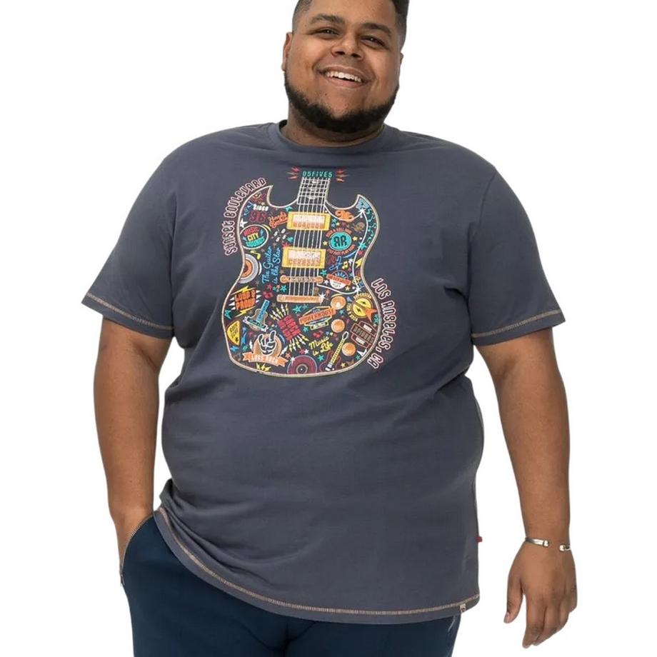 Duke Stockport Grafikdruck T-Shirt  