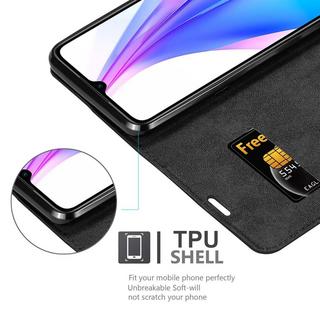 Cadorabo  Housse compatible avec Xiaomi RedMi NOTE 8T - Coque de protection avec fermeture magnétique, fonction de support et compartiment pour carte 