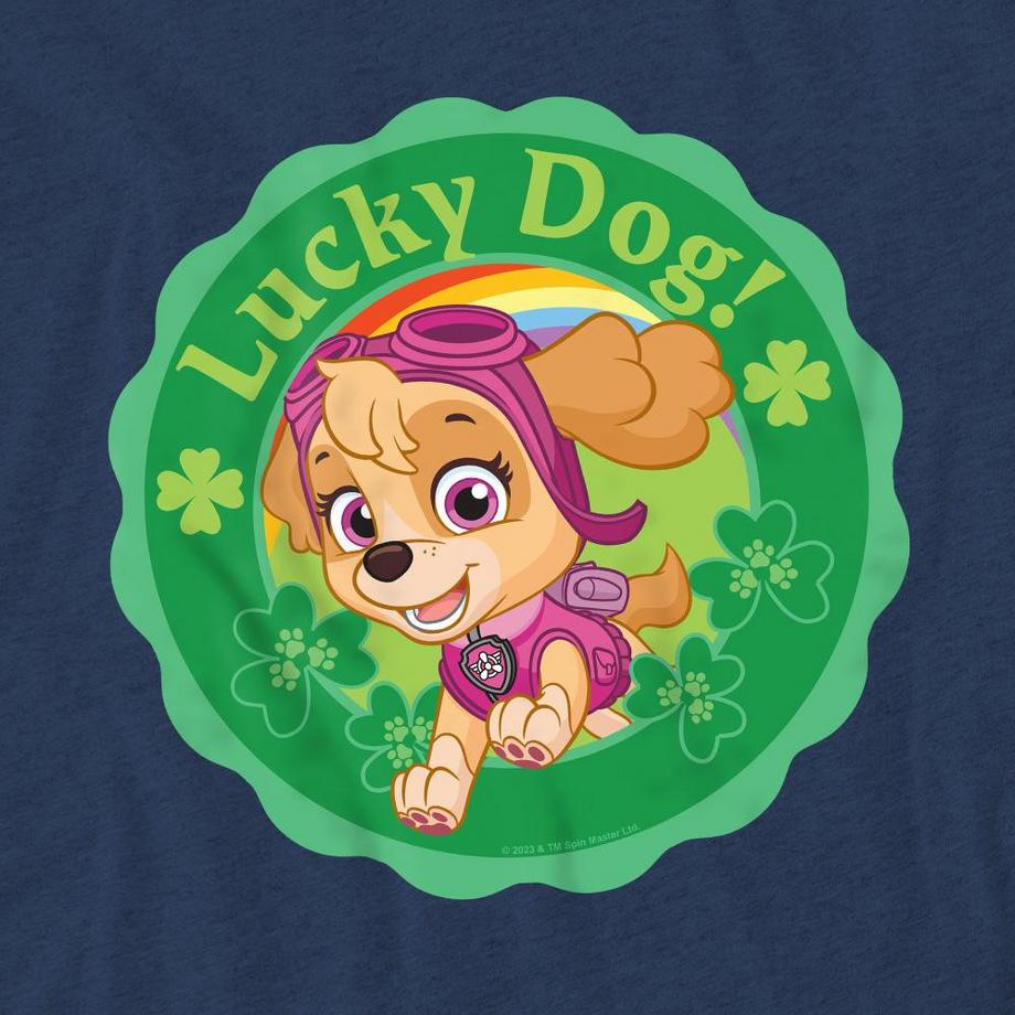 PAW PATROL Lucky Dog St Patricks Day T-Shirt  