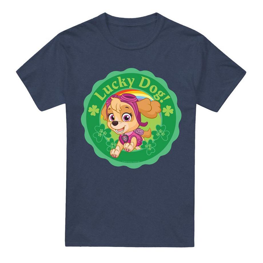 PAW PATROL Lucky Dog St Patricks Day T-Shirt  