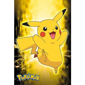 Poster - Rolled and shrink-wrapped - Pokemon - Pikachu