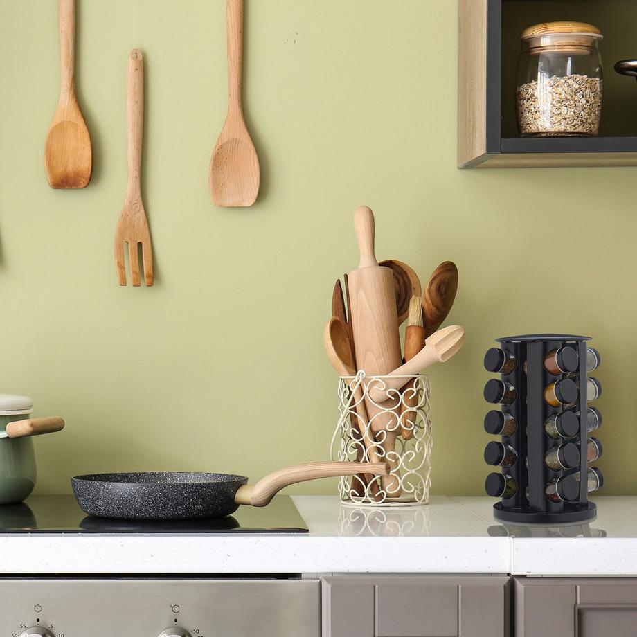 Northio Carosello delle spezie con 20 barattoli  