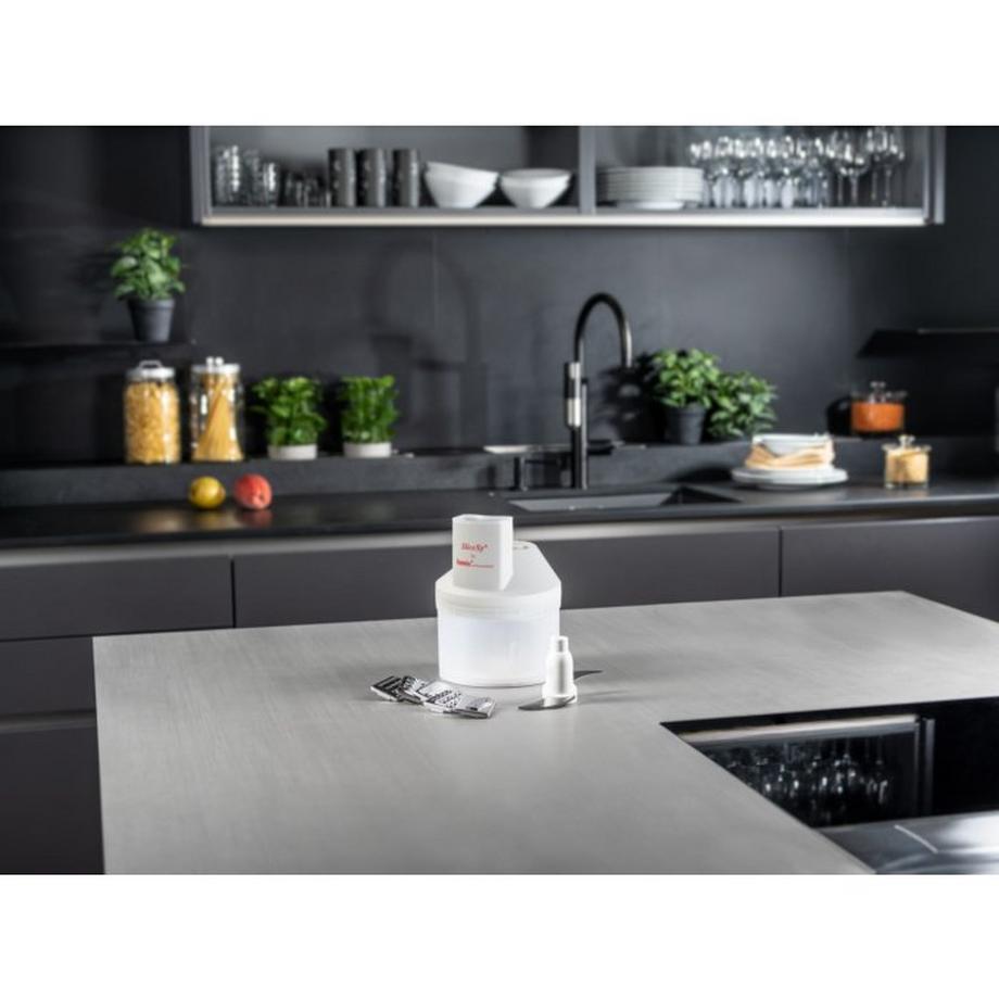 bamix  SliceSy® lichtgrau Grau 