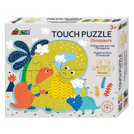Avenir  Puzzle Fühlpuzzle Dinosaurier (4x4) 