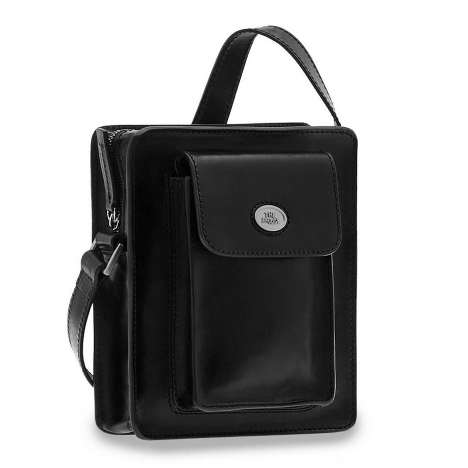 Story Uomo  - Schultertasche Höhe 23 cm Schwarz