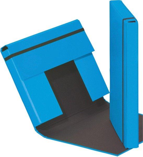 Pagna PAGNA Sammelbox Trend A4 21308-20 Gummizugverschluss blau  