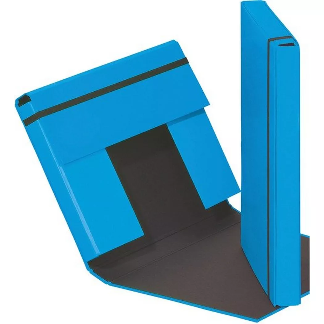 Pagna -  Sammelbox Trend A4 21308-20 Gummizugverschluss blau, 21cm