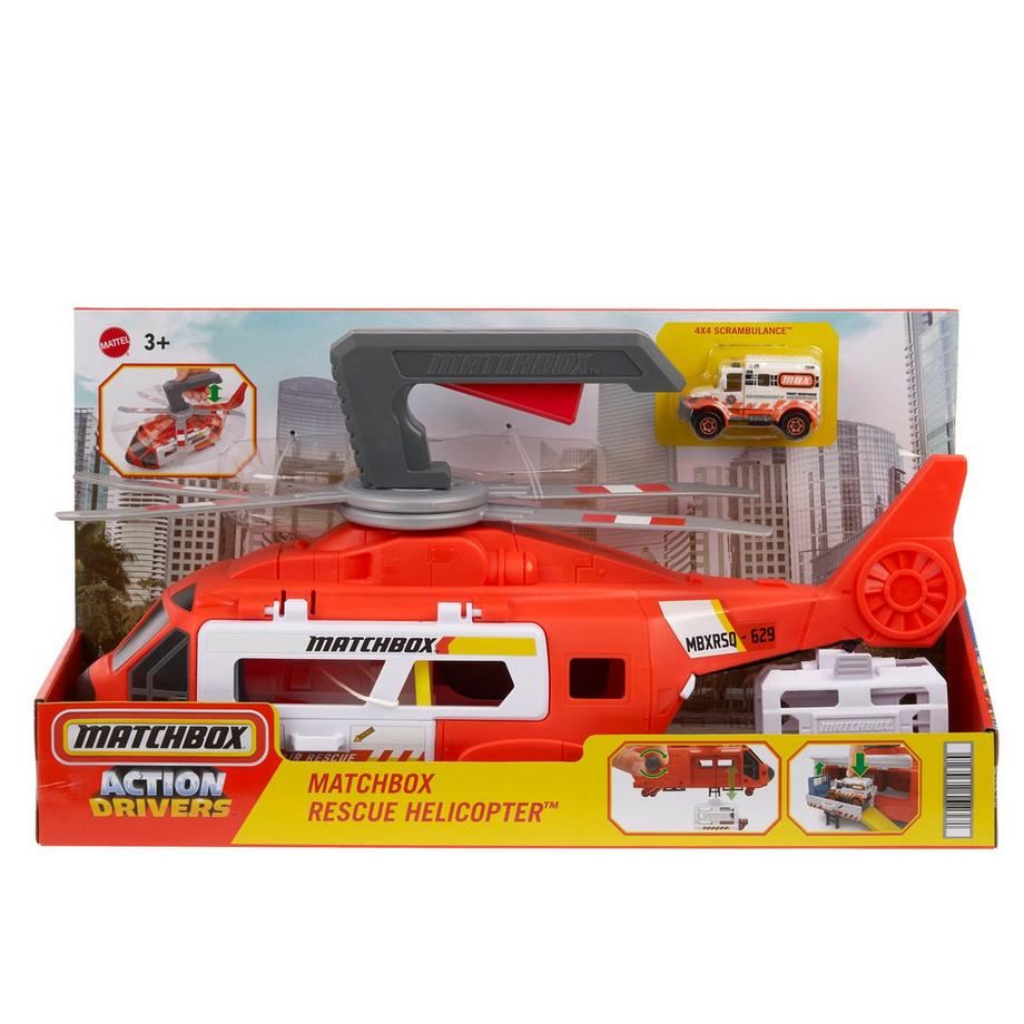 Matchbox  Hélicoptère De Transport De Boîtes D'Allumettes 