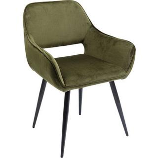 mutoni Chaise avec accoudoirs San Francisco vert foncé  