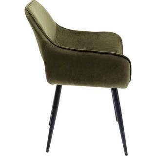 mutoni Chaise avec accoudoirs San Francisco vert foncé  