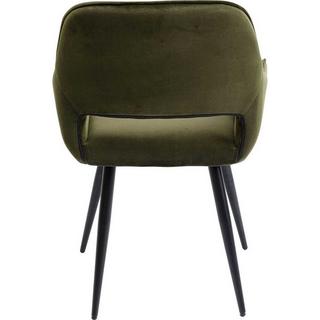 mutoni Chaise avec accoudoirs San Francisco vert foncé  