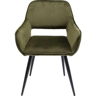 mutoni Chaise avec accoudoirs San Francisco vert foncé  