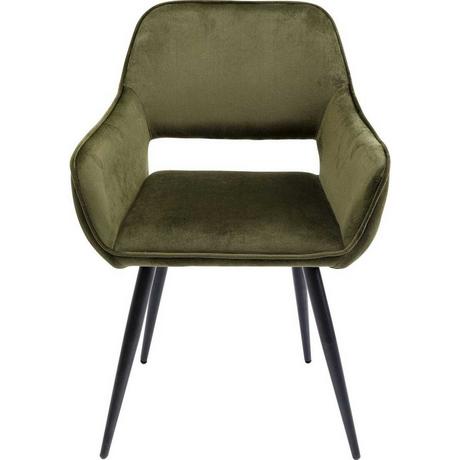 mutoni Chaise avec accoudoirs San Francisco vert foncé  