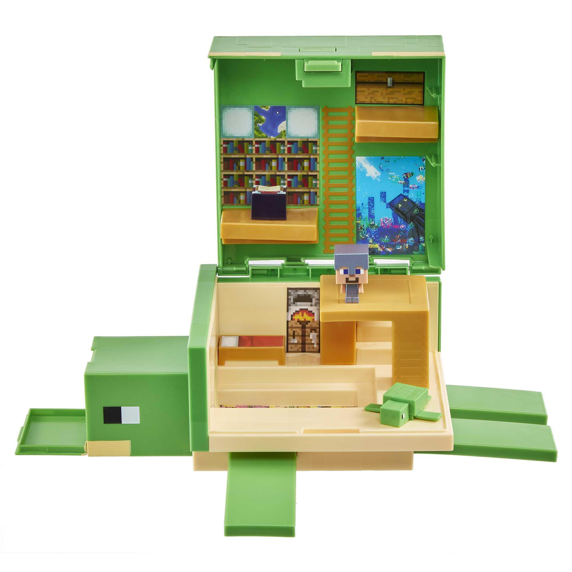 Mattel  Minecraft Minis Turtle Case 