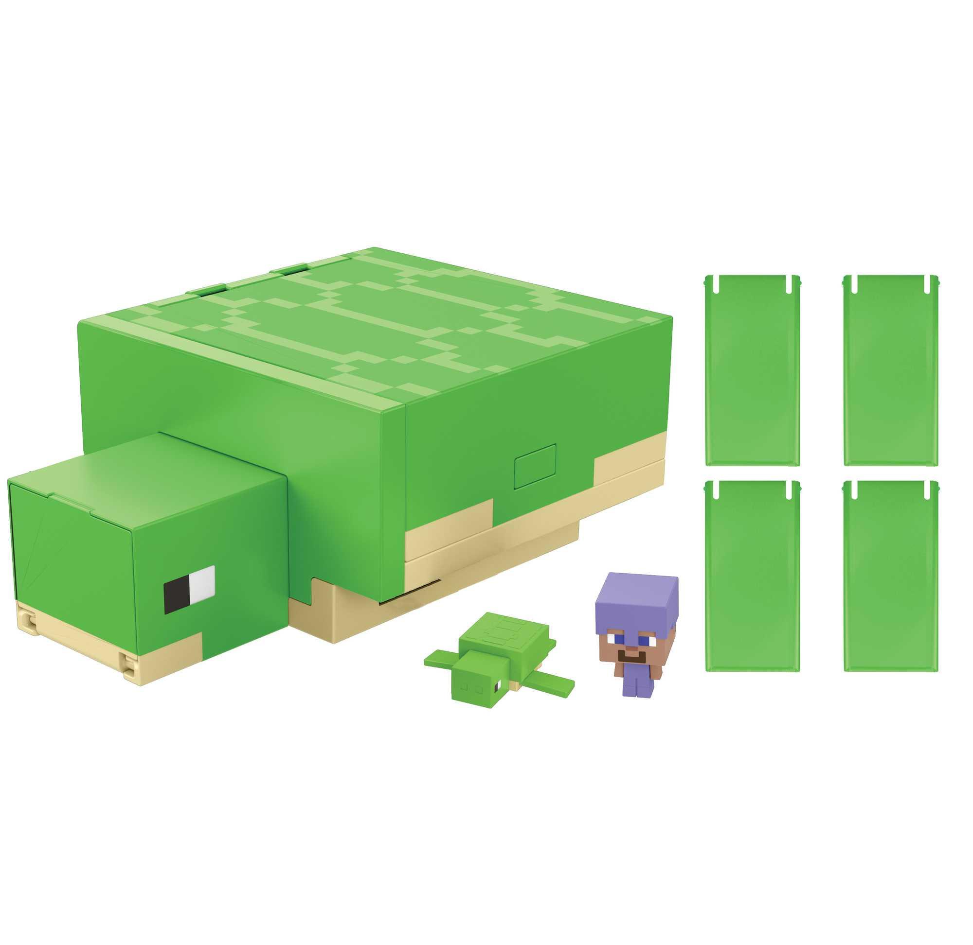 Mattel  Minecraft Minis Turtle Case 