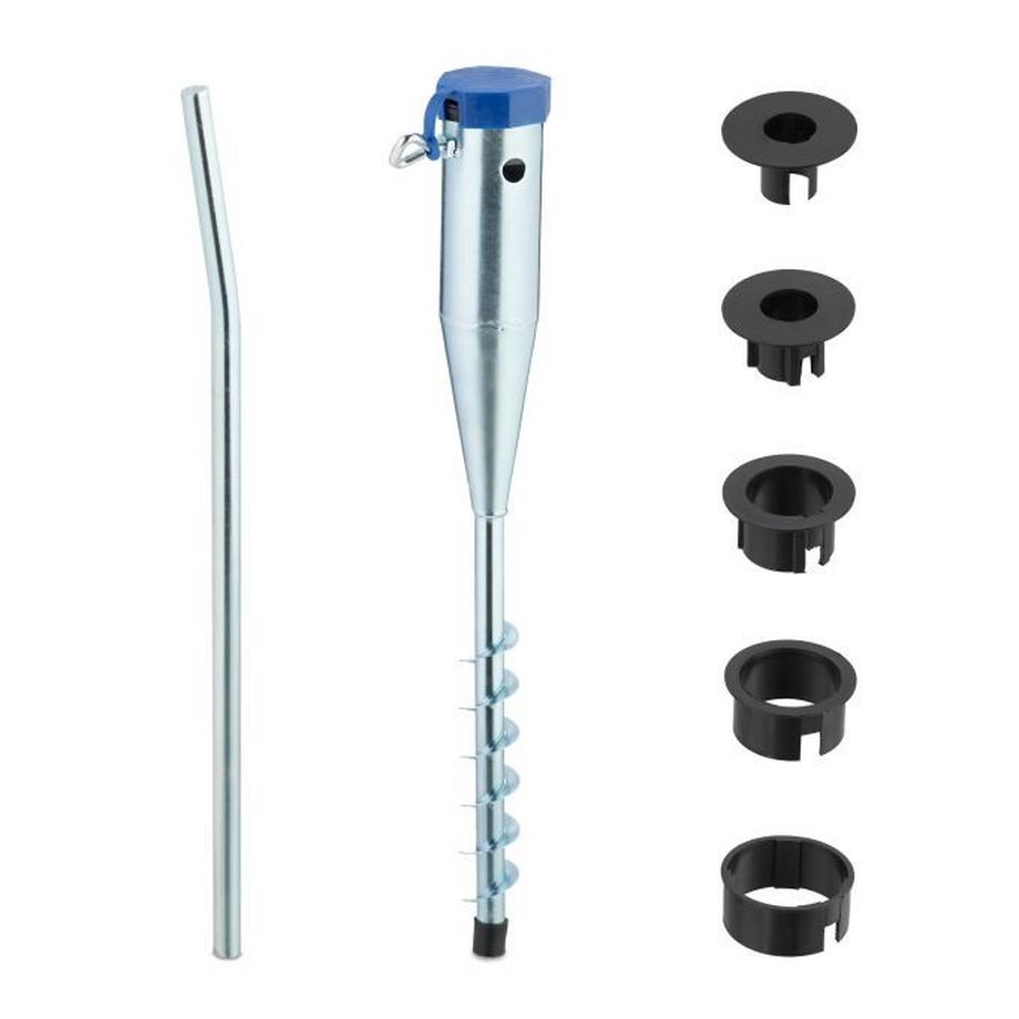 Northix Manchon en acier mis à la terre  