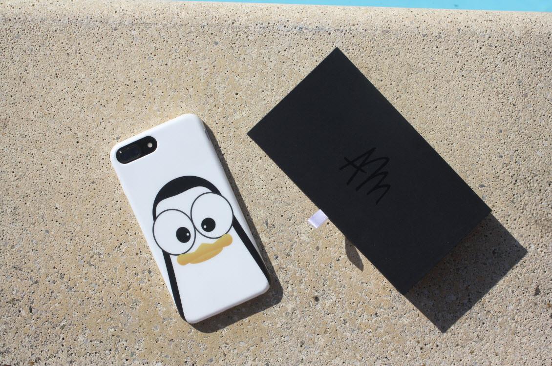 Cover-Discount  iPhone Xs / X - Andre Martin Crazy Penguins 