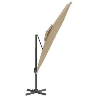 VidaXL Parasol cantilever double toit  