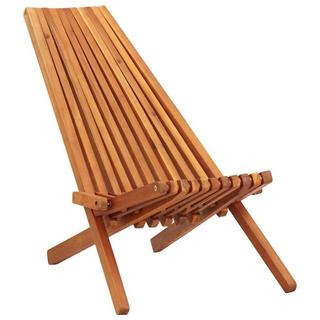 VidaXL Chaise d'extérieur bois  