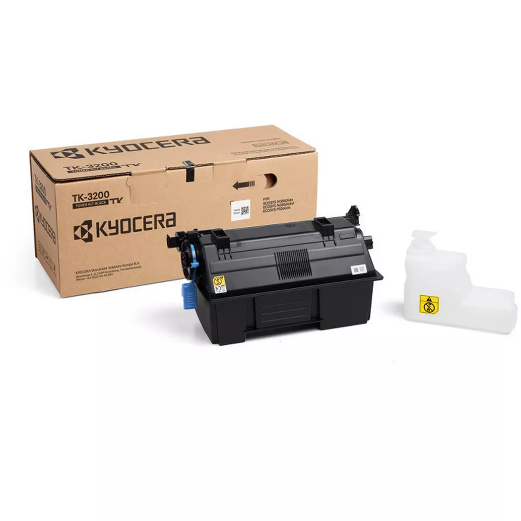 KYOCERA – Toner-Modul schwarz TK-3200 Ecosys P3260dn 40’000 Seiten, One Size